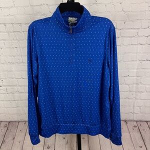 Tailorbyrd Performance SPF 30 Moisture Wicking Quarter Zip Long Sleeve Medium
